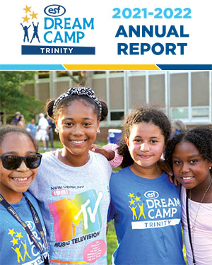 ESF Dream Camp Trinity 2022 Annual Report cover