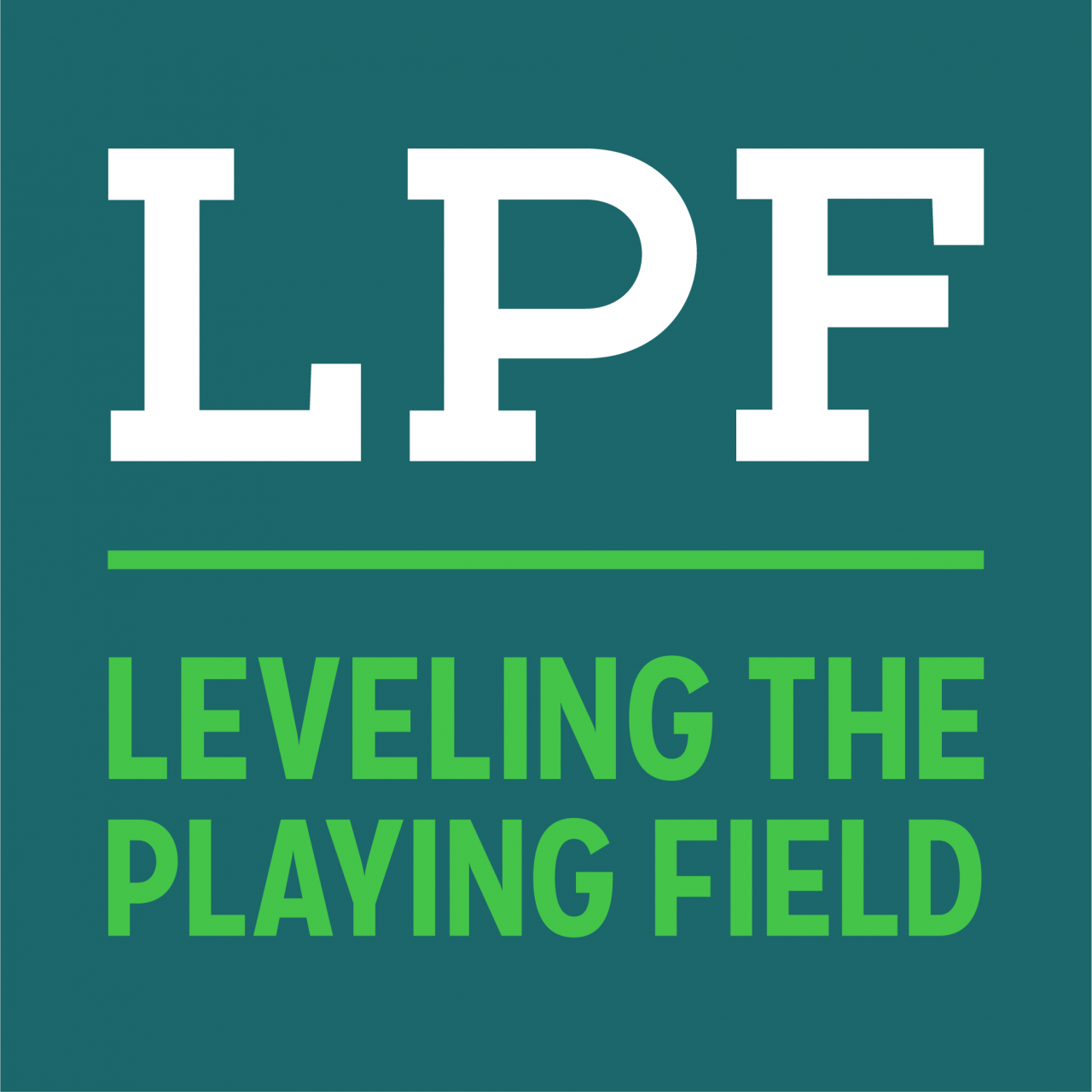 leveling the playing field logo